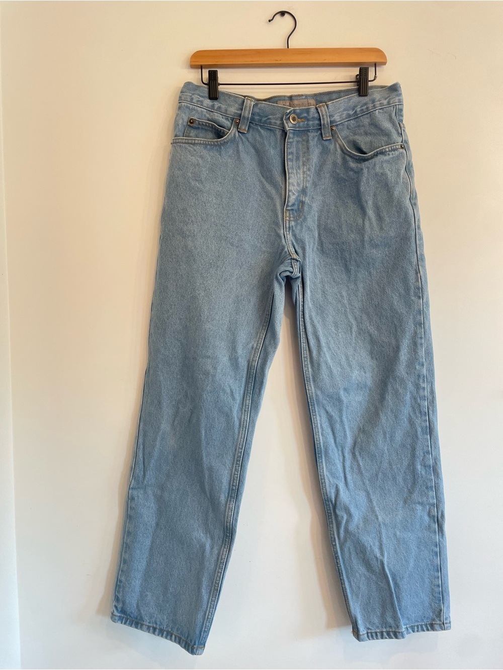 Vintage 100% Cotton Baggy Straight Leg Jeans